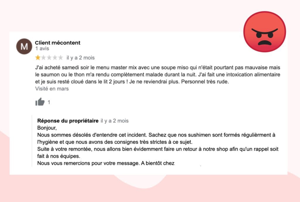 Article sur les avis clients